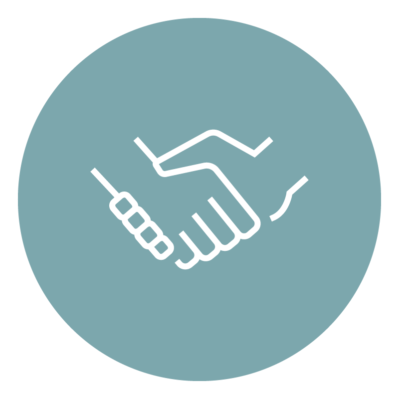 HCF offerings icon handshake