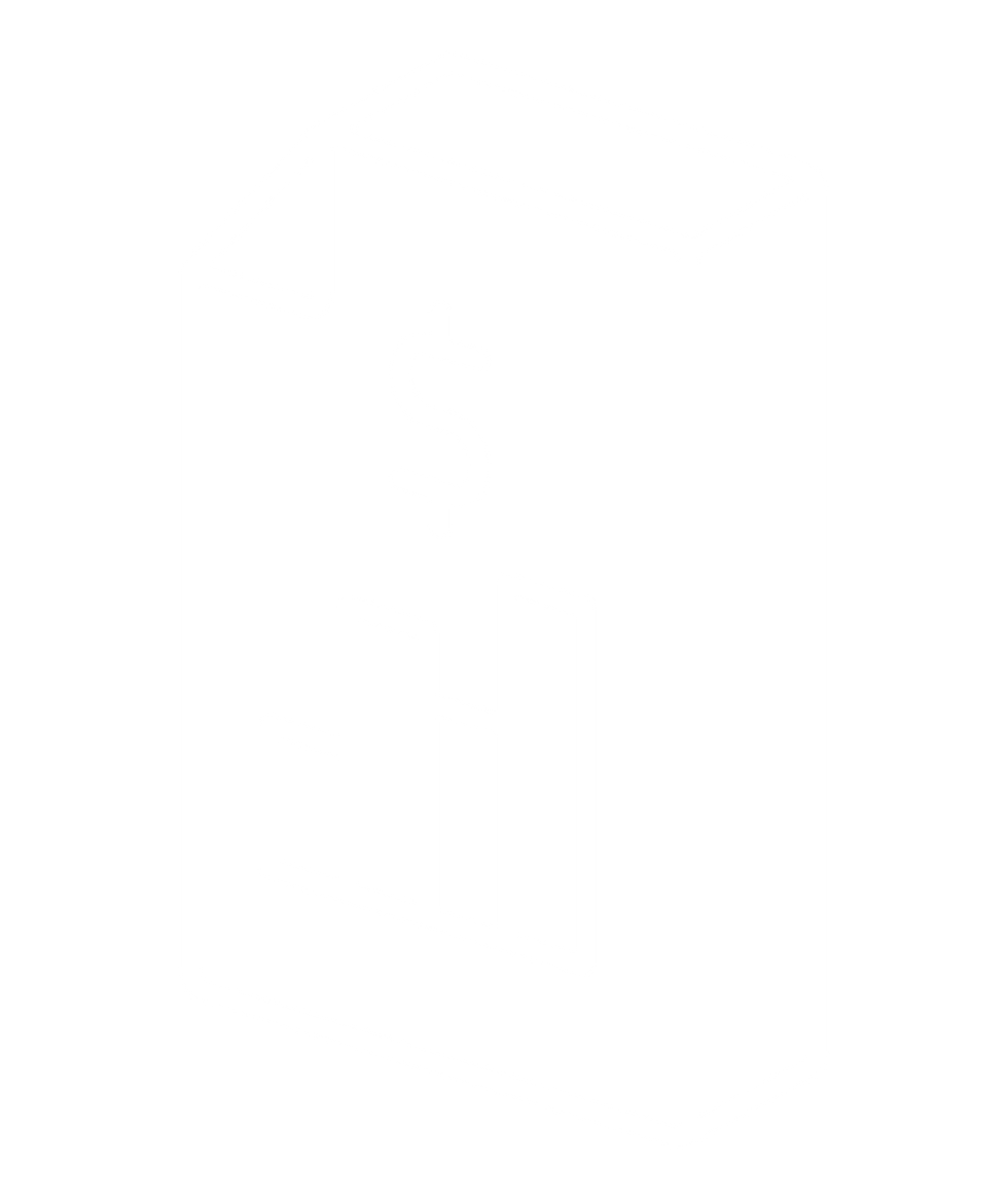 white isometric icon displaying a bar chart and a dollar sign