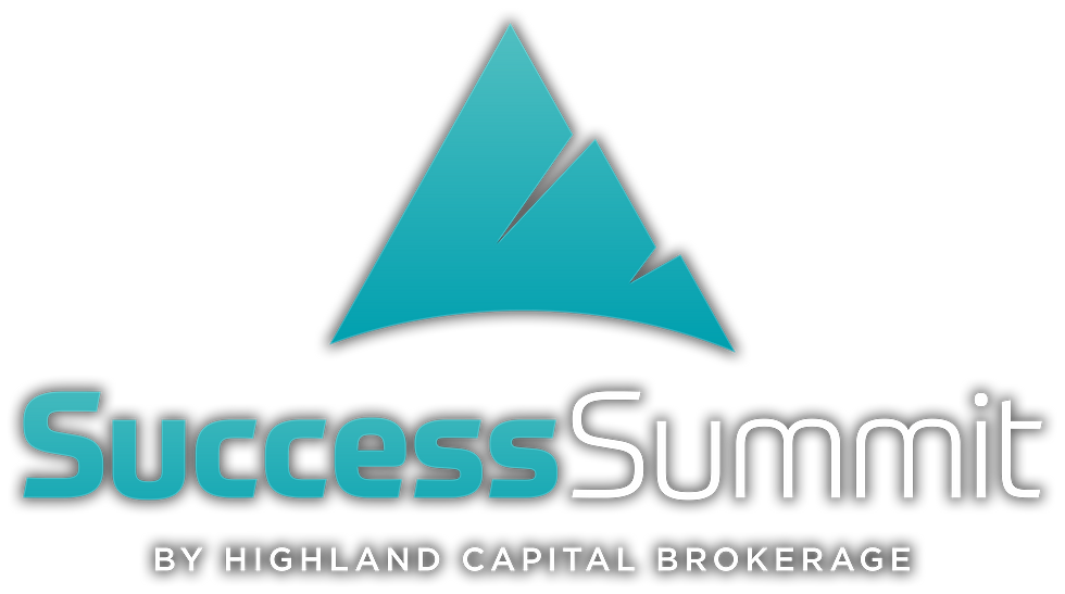 Success Summit - 2026 Logo Stacked - Teal On Dark BG With Shadow.png