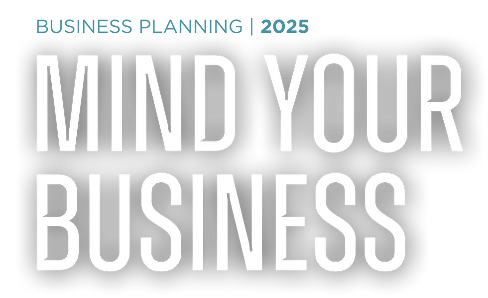 Mind Your Business - Banner text image