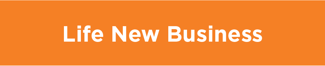 life new business button
