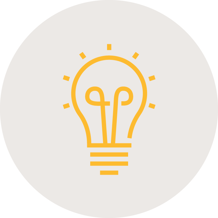 lightbulb icon lightbulb icon