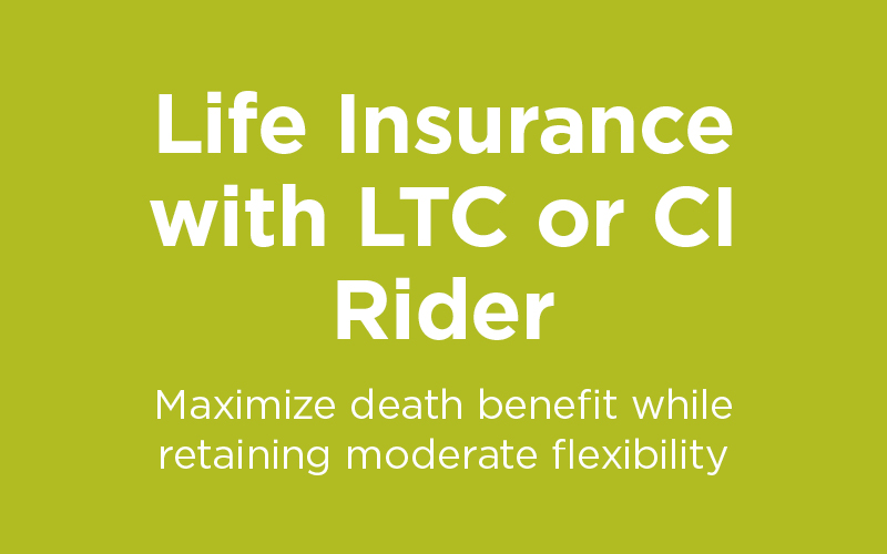 LP-Rider LTC or CI Rider