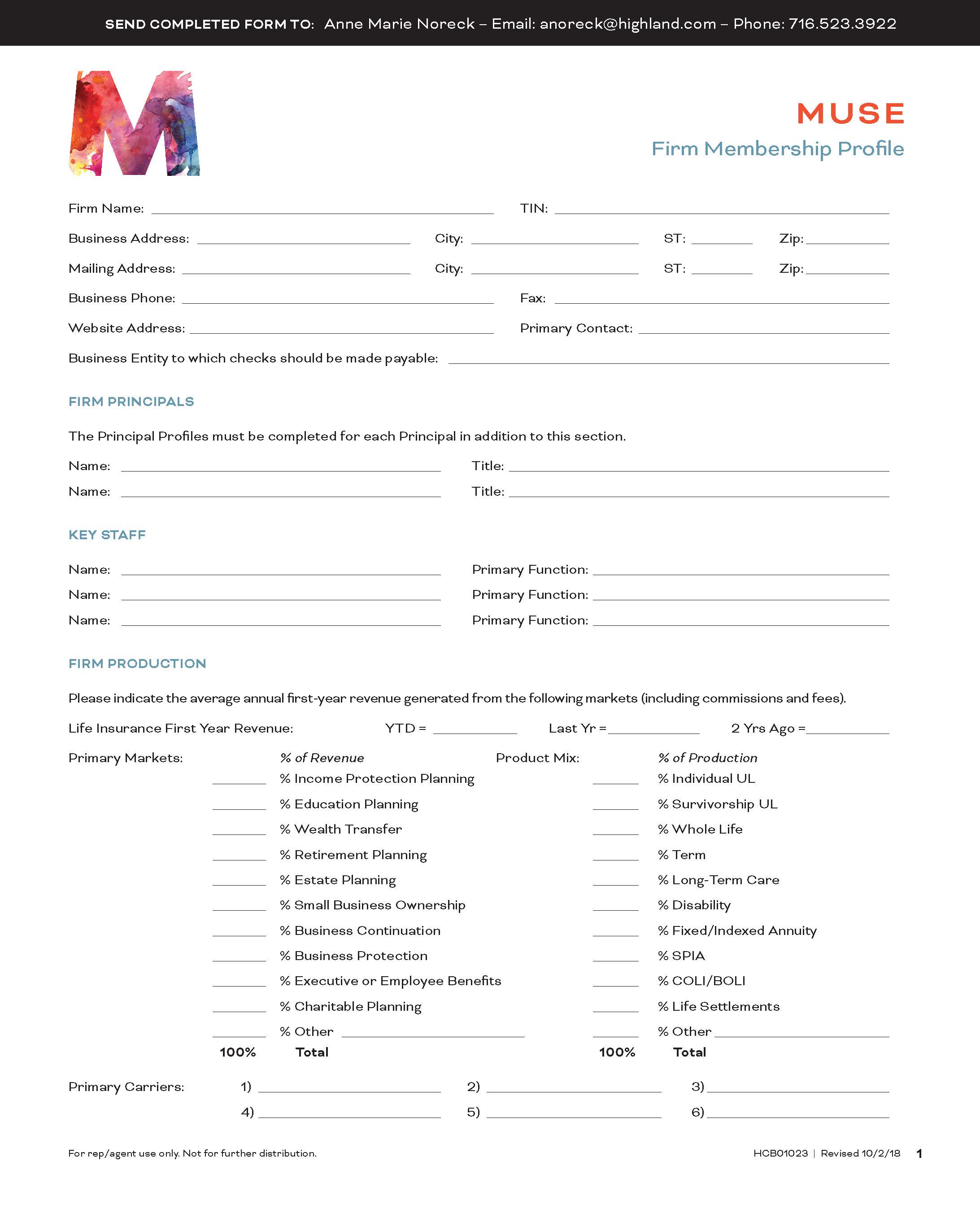 Firm Membership Profile